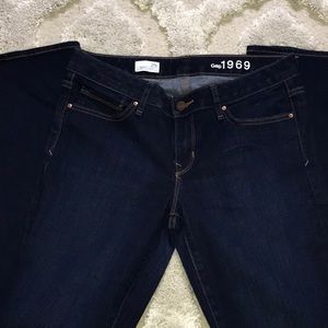 Gap Perfect Boot jeans in Dark Indigo